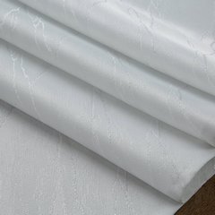 Bieżnik SUZANA zdobiony marmurowym wzorem, PLAMOODPORNY Eurofirany - 40 x 140 cm - biały 5