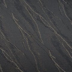 Obrus SUZANA zdobiony marmurowym wzorem, PLAMOODPORNY Eurofirany - 85 x 85 cm - czarny 4