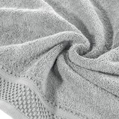 Ręcznik Carlo Eurofirany Premium 50x90 popielaty - 50 X 90 cm - srebrny 4