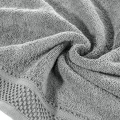 Ręcznik Carlo Eurofirany Premium 50x90 szary - 50 X 90 cm - stalowy 4