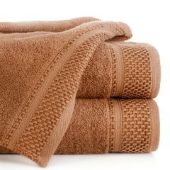 Ręcznik łazienkowy Carlo Eurofirany Premium - 50 x 90 cm - pomarańczowy 1